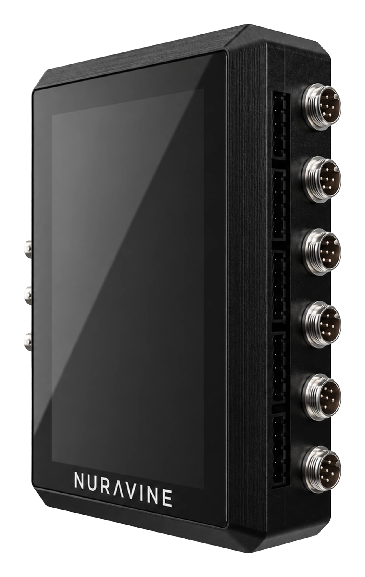 Nuravine Aurora II controller, three-quarter view
