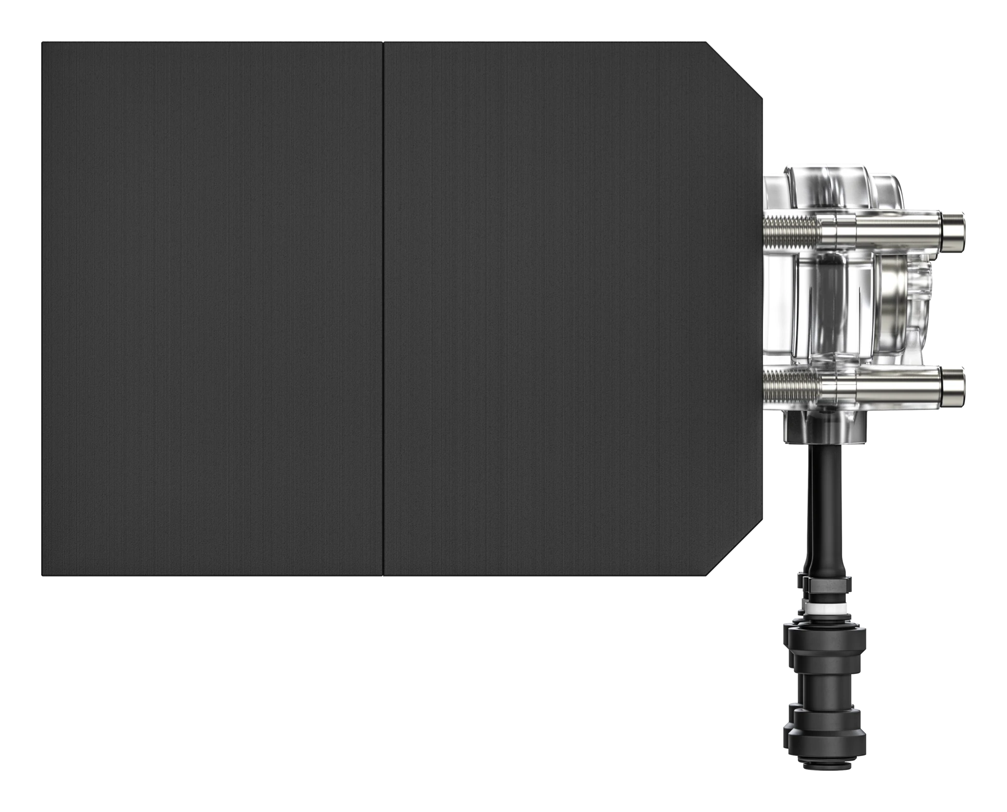 Nuravine Elixir Max high-flow peristaltic pump, alternate view