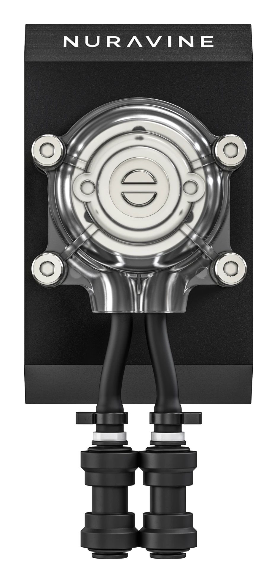 Nuravine Elixir Max pump head with food-grade Tygon tubing