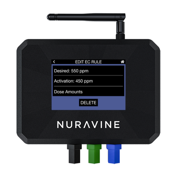 EC and pH management options on the Aurora