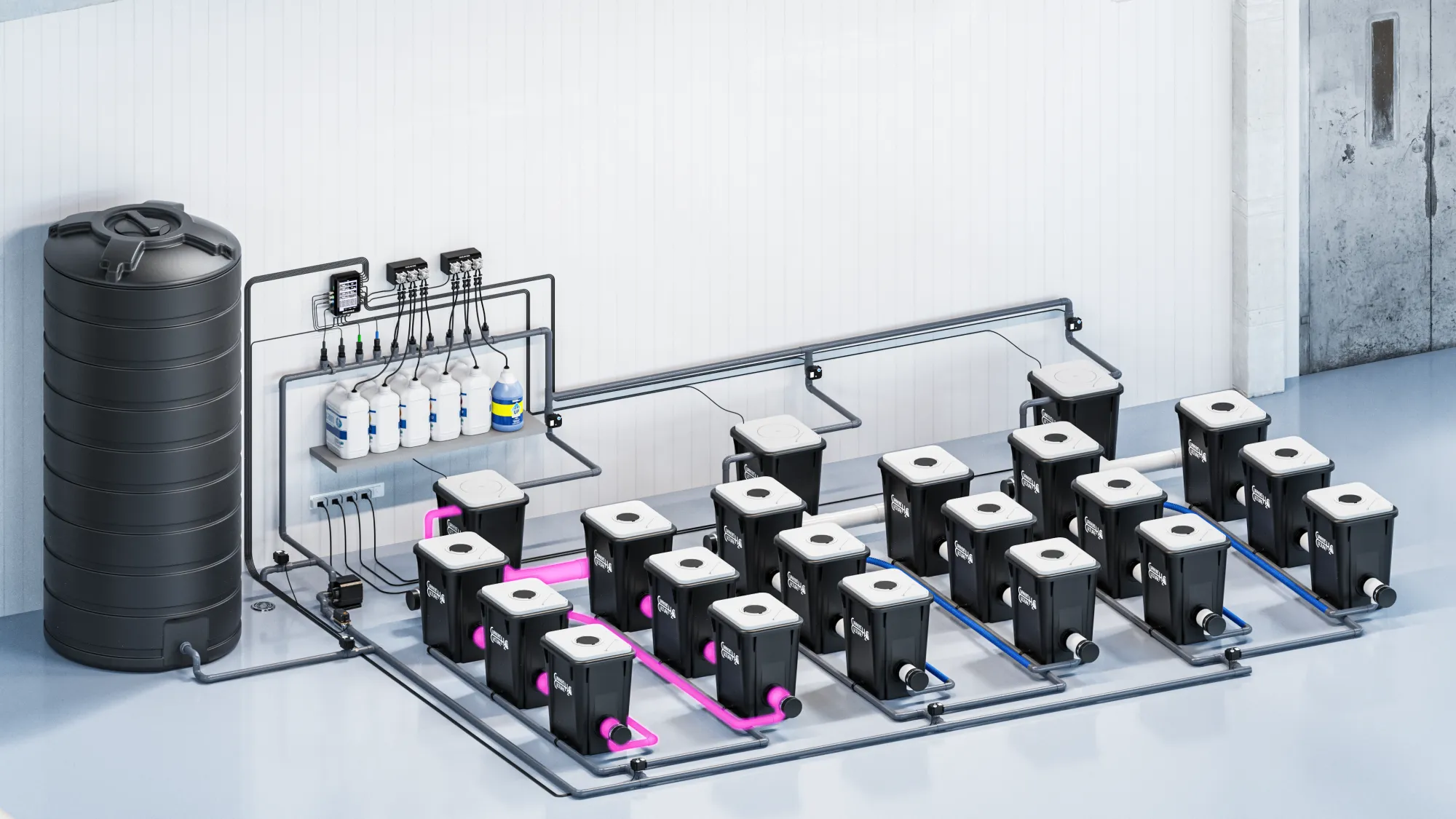 System running continuously across every connected reservoir